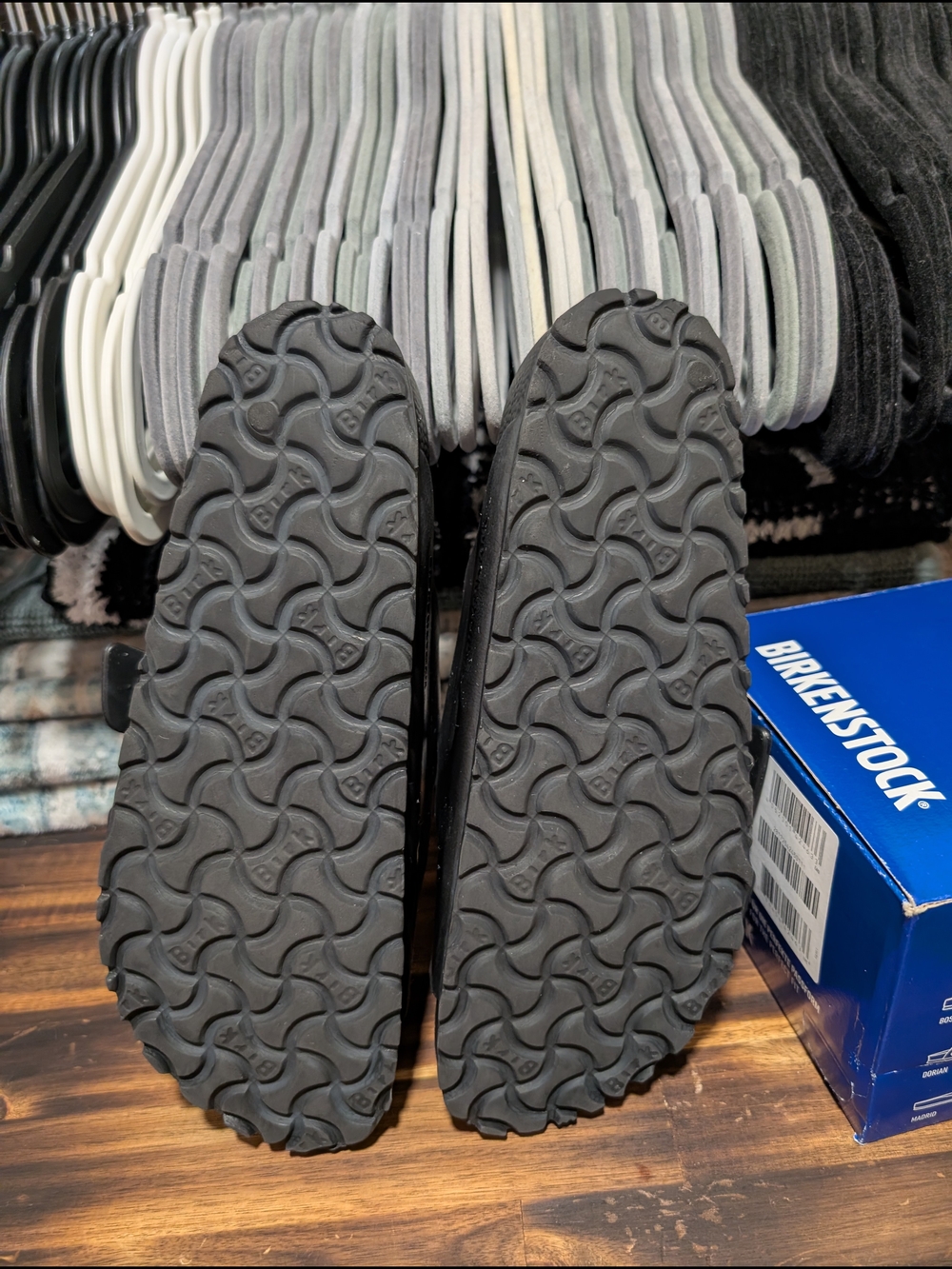 Unisex Birkenstock Arizona EVA Waterproof Sandals Black (Size 38) L-7 M-5 - Picture 16 of 16